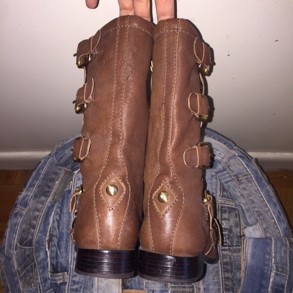 Cynthia Vincent   Twelfth St. Brown boots 6 - Picture 5 of 7